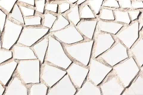 Broken Tile Mosaic Background Stock Photos