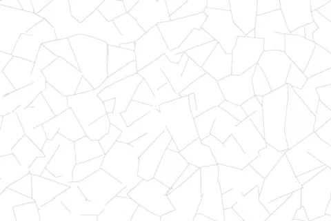 Broken Tile Seamless Pattern, Vector Illustration in Black and White Stock Illustration