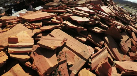 Broken tiles Stock-Footage 49172642