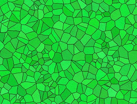 Broken tiles green pattern Broken tiles green pattern Copyright: xZoonar.c... Stock Photos