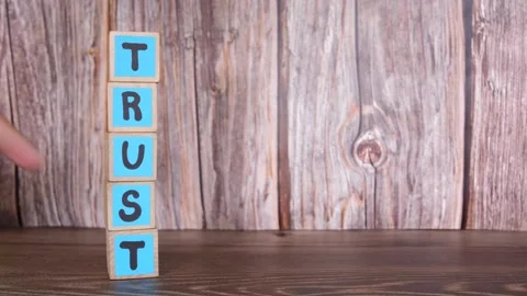 Broken trust concept. Stock Footage 262726982