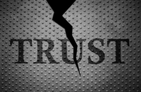 Broken Trust pattern Stock Photos