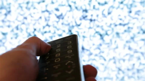 Broken tv Stock Footage 40648100