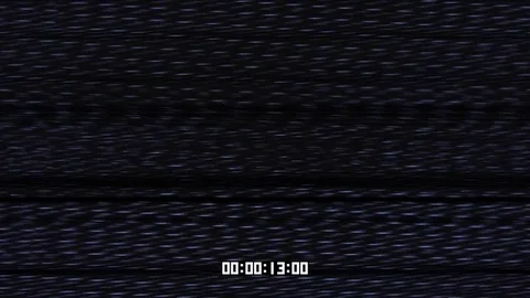 Broken TV test pattern Stock Footage 78239677