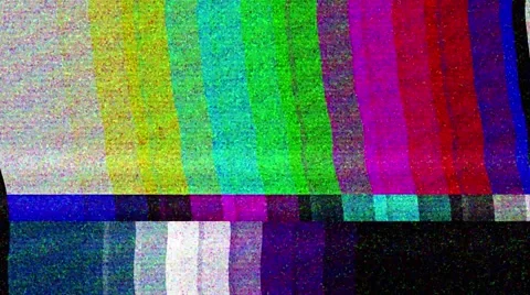 Broken Vhs Glitch Effects Stock Footage 62780185