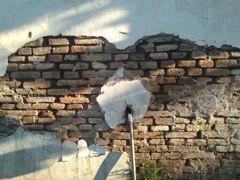 Broken Wall 2 Stock Photos