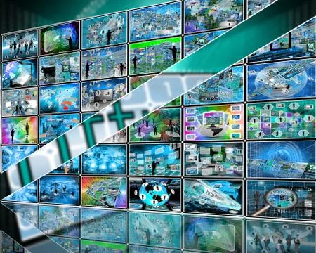 Broken wall Stock Illustration