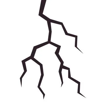Broken wall or other surface with a crack. Textured damage. Breaks from ear.. Ilustración de archivo