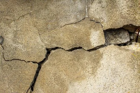 Of broken wall Stock Photos