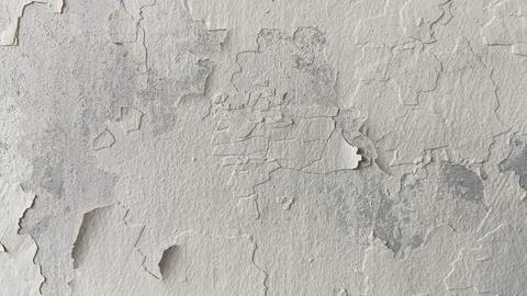 Broken wall texture with horizontal alignment and visible weathering on con.. Stock Photos