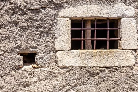 The broken window Stock Photos