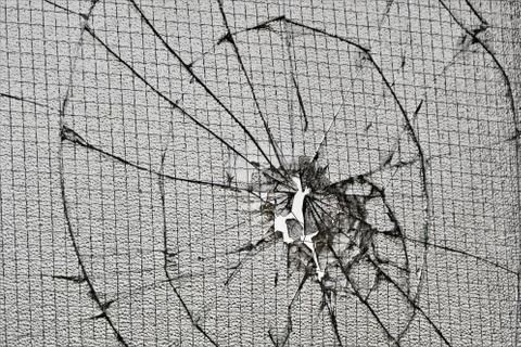 Broken window Stock Photos