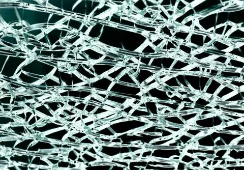 Broken window Stock Photos