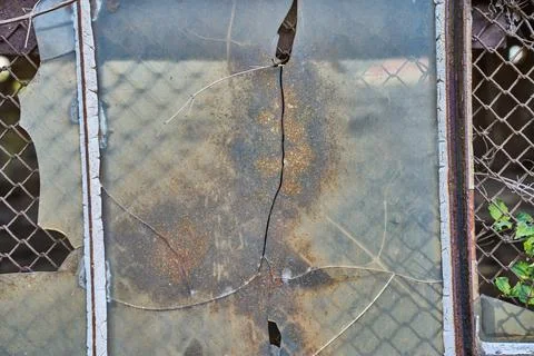 Broken windows Stock Photos