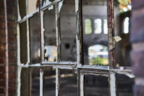 Broken windows Stock Photos