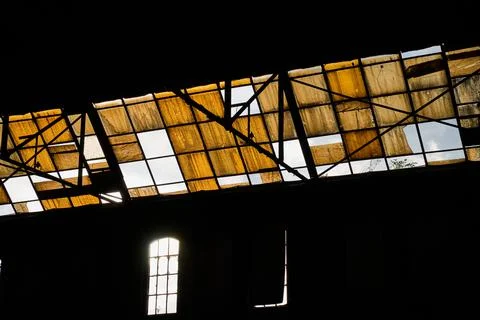 Broken windows Stock Photos