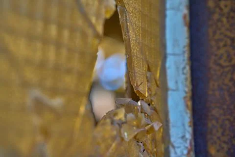 Broken windows Stock Photos