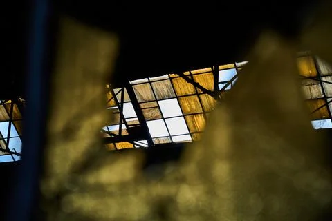 Broken windows Stock Photos