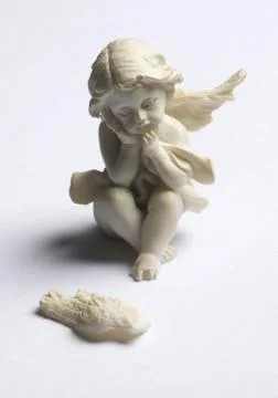 Broken wings Stock Photos