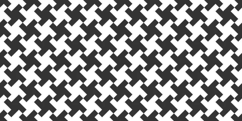 Broken Zigzag Seamless Vector Pattern Stock Illustration