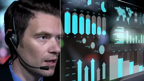 Broker Support Stock-Footage 194885933