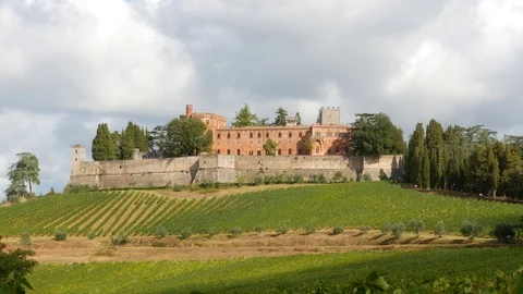 Brolio Panoramic Stock Footage 116955208