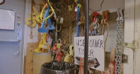 Broll of Chain and Tools Stock Footage 201157440