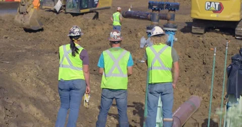 Broll of Construction Workers Stock Footage 201157477