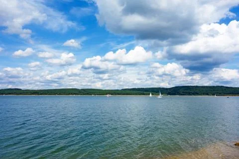 Brombachsee Foto stock