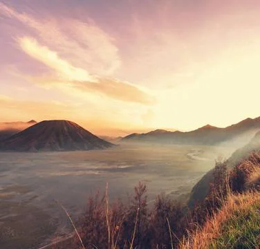 Bromo Bromo Volcano at Java, Indonesia Copyright: xZoonar.com/GalynaxAndru... Stock Photos