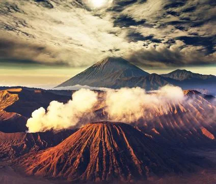 Bromo Bromo Volcano at Java, Indonesia Copyright: xZoonar.com/GalynaxAndru... Stock-Fotos