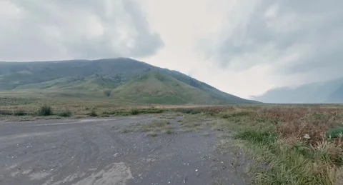 Bromo Caldera 14 Stock Footage 280244061