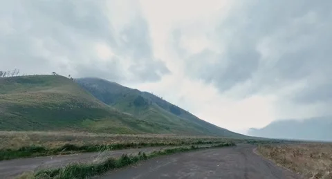Bromo Caldera 17 Stock Footage 280244076