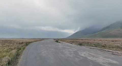 Bromo Caldera 6 Stock Footage 280242176