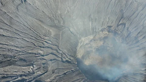 Bromo crater active volcano Located in Bromo. Stock Footage 254074744