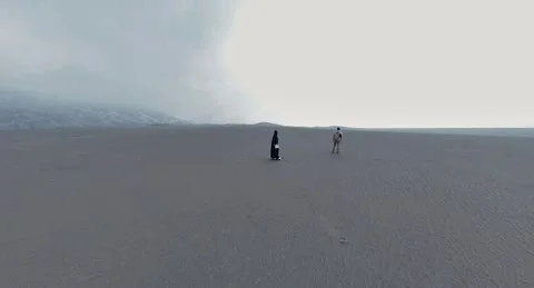 Bromo desert 5 Stock Footage 280408165