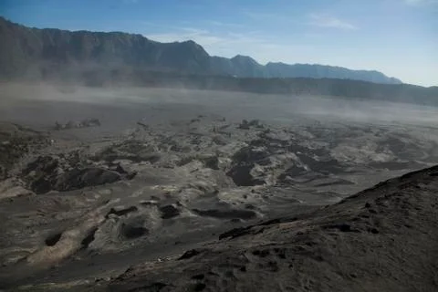Bromo, Java, Indonesia, bright colorful vivid theme Fotos de archivo