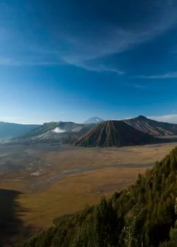 Bromo, Java, Indonesia, bright colorful vivid theme 写真素材