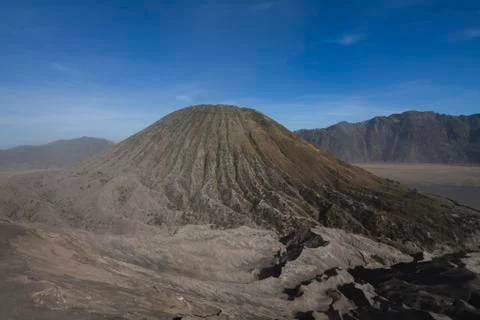 Bromo, Java, Indonesia, bright colorful vivid theme Fotos de archivo
