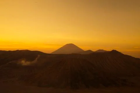 Bromo, Java, Indonesia, bright colorful vivid theme Fotos de archivo