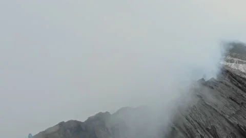 Bromo the most beautiful volcano in Java, Indonesia Stock Footage 235255986