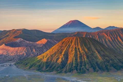 The Bromo, or Mount Bromo, is an active somma volcano Photos