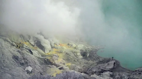 Bromo Volcano, East Java, Indonesia Stock Footage 61776412