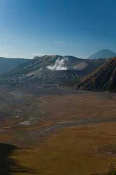 Bromo volcano, Java, Indonesia, bright colorful vivid theme Foto stock