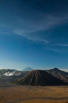 Bromo volcano, Java, Indonesia, bright colorful vivid theme Foto stock