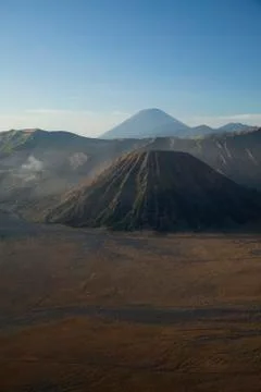 Bromo volcano, Java, Indonesia, bright colorful vivid theme Stock-Fotos