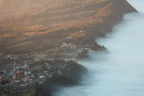 Bromo volcano on Java island, Indonesia Stock Photos