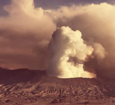 Bromo volcano Stock Photos