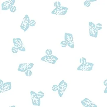 Bronchitis disease glyph seamless pattern Stock Illustration