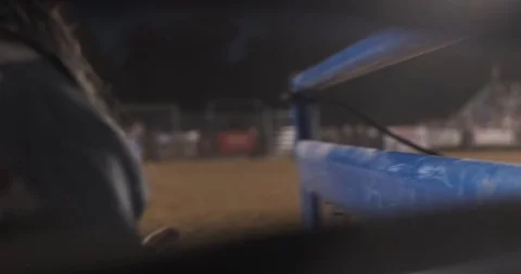 Bronco Riding 4K Video stock 123270442